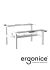 Ergonice Duro Pro Lux Onderstel Bureau